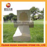 Black High Polished Marble Modern Upright Headstone thumbnail-3