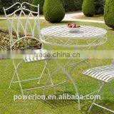 POWERLON Top 1 Outdoor Furniture Metal Foldable Table Set thumbnail-2