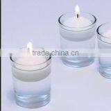 Haonai Wholesale Clear Glass Votive Candle Holders Wedding Christening Table Decor thumbnail-1