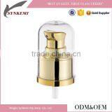 24mm Cosmetic Aluminum Gold Treatment Pump thumbnail-1