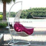 2014 New Design Swing Rattan Outdoor Moon Swing Chair thumbnail-1