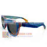 High Quality Wholesale Maple Wood Rainbow Wooden Sunglasses thumbnail-6