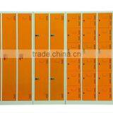Colorful Easy Clean Compact Laminate Supermarket Locker for Sale Key Storage Locker thumbnail-1