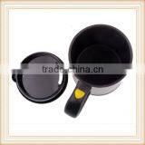 Automatic Plain Mixing Coffee Tea Cup Lazy Self Stirring Mug Button Pressing BLK thumbnail-6