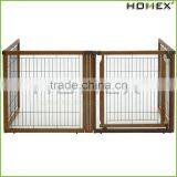 Strong Structure Indoor Wooden Dog Fence Homex_BSCI Factory