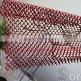 Customing Made Red Metal Wire Mesh Custom Room Divider thumbnail-4