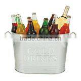Wine Cooler Metal Large Belvedere Ice Bucket thumbnail-4