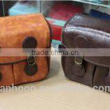 Vintage Leather Photo Camera Bag