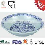 High Quality,Melamine Chinese Style Blue and White Design Bowl thumbnail-1