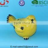 BSCI Audit DEHUA Factory Home and Garden Decorations Crakle Glazed Ceramic Bird, Ceramic Animal Figurines thumbnail-1