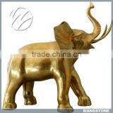 Life Size Animal Brass Elephant Statues thumbnail-1