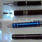 Multifunction 6/bit Screwdriver Aluminium Style Kit Pen Flashlight thumbnail-1