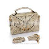 The Latest Design Snake Pattern Crossbody Bag Ladies pu Leather Handbag thumbnail-1