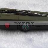 Multifunction Outdoor Pocket Survival Tool With Knife &LED &Compass thumbnail-2