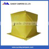 Yellow Color for Camping 2-person Ice Fishing Tent Covers for Sale thumbnail-1