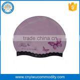 High Quality Minion Ear/hair Protection Nude Custom Silicone Swim Cap Breathplay thumbnail-1