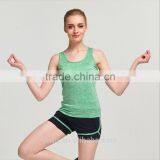 Wholesale Fitness Slim Sleeveless Ladies Purple Vest Gym Yoga Vest thumbnail-1