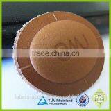 Fashion Decorative Label Embossed Leather Stickers thumbnail-6