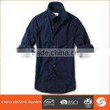 Hot Sale Heavy Washed 100% Men Cotton Shirts For Long Sleeves