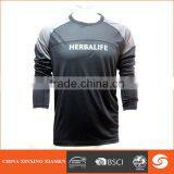 Wholesale Long Sleeve Summer Black Cycling Jersey for Men
