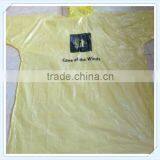 PE Disposable Yellow Half Sleeves Raincoat thumbnail-2