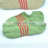 Men Invisible Socks Low Cut Striped Socks thumbnail-3