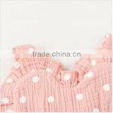 Newborn Wholesale Ploka Dot Clothes Onesie Manufacturers Overseas Bubble Custom Organic Cotton Baby Romper thumbnail-3