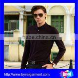 Wholesale Polyester Europe Polo Shirt, Promotion Long Sleeve Polo Shirt, Polo Shirt Autumn/spring thumbnail-1