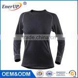 Comfortable Thermal Wicking Antibacterial No Itchy Sport Wear Long Sleeve Top Clothing Women thumbnail-5