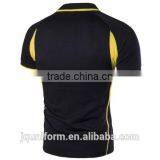 2016 New Mens Short Sleeve Cotton Blend Sport T-Shirts Men Polo t Shirts Sports Jerseys Golf Tennis Undershirts thumbnail-3