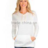 Made in China Ladies Thin/lightweight Drawstring Hoodies thumbnail-1