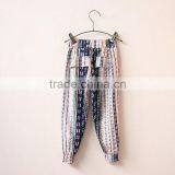 Spring National Style High Quality Cotton Girls Herem Pants Kids thumbnail-3