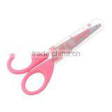 High Quality Stainless Steel ABS Pink Student Safety Scissors thumbnail-1