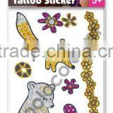 Mini Glitter Temporary Tattoo Water Transfer Printing Sticker Body Tattoos thumbnail-1