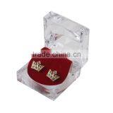 Sterling Bohemian Dubai Crown Jewelry Hiphop Earrings For Unisex Wholesale thumbnail-2