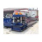 Hydraulic PLC Control Purlin Roll Forming Machine , Z Purlin Making Machine