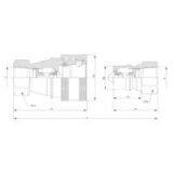 KZD ISO 7241 B Brass Hydraulic Quick Release Coupler thumbnail-2