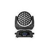 Party Light 37 * 9 W RGBWA Led Wash Moving Head DJ Entertainment Light IP20