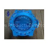 Large Double Eccentric Flanged Butterfly Valve Face To Face With BS AWWA DIN