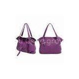 Rosy Casual Handmade Leather Handbags With Polyester Lining Ladies Bags thumbnail-1