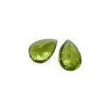 Peridot Genuine Gemstone Pears Untreated For Peridot Jewlery 0.44carat thumbnail-1