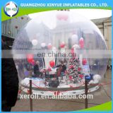 Attractive christmas inflatable human snow globe, giant human snow globe
