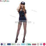 Halloween Cosplay Uniform Woman Sexy Hot Police Costume thumbnail-3