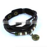 Braided Leather Bracelet Infinity Bracelet Men Women Unisex thumbnail-6