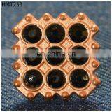 Square Shape Diamond Jeans Button