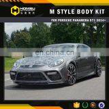 Auto Parts M Design Style Carbon Fiber FRP Full Set Bumper Body Kit for Porsch-e Panamer-a 971 2014+ thumbnail-1