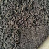 Ostrich Fur Immitation Plush Knit Polyester Fabric