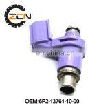 Genuine Fuel Injector OEM 6P2-13761-10-00 4 Holes For Yamaha Outboard 250