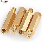 M2-M4 Hex Spacing Screw Nut Threaded Pillars Truss Single Head Hexagonal Copper Column Screws Combination Brass Bolts Male Female thumbnail-3