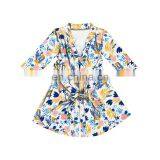 Bridal Dressing Gown Women Floral Robe Bridesmaid Kimono Sleepwear thumbnail-5